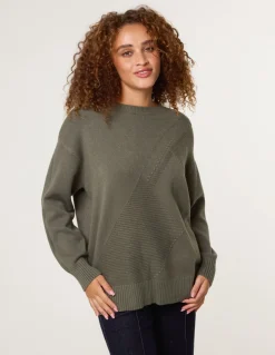 Argyle Stitch Detail Jumper