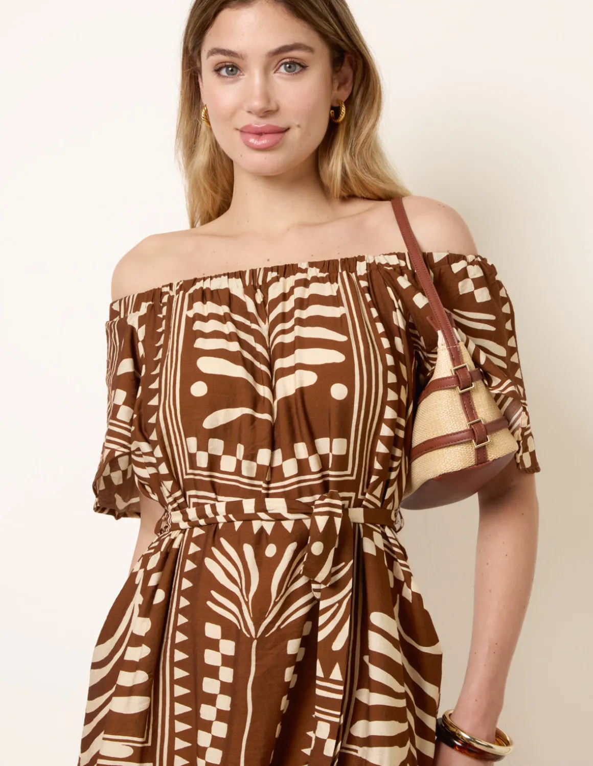 Bardot Off The Shoulder Dress