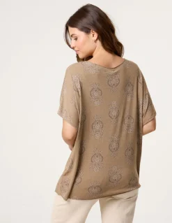 Batik Print Top