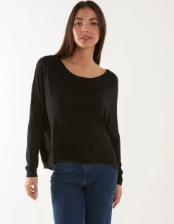 Batwing High Low Top