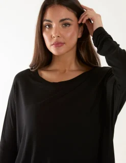 Batwing High Low Top