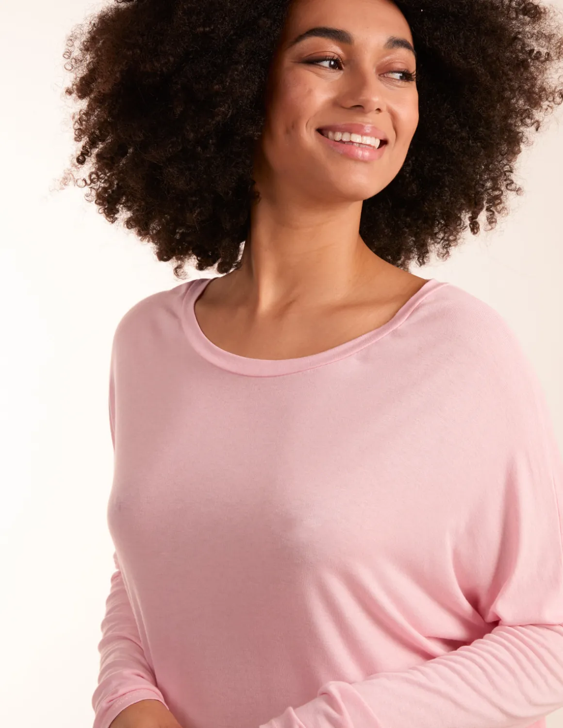 Batwing High Low Top