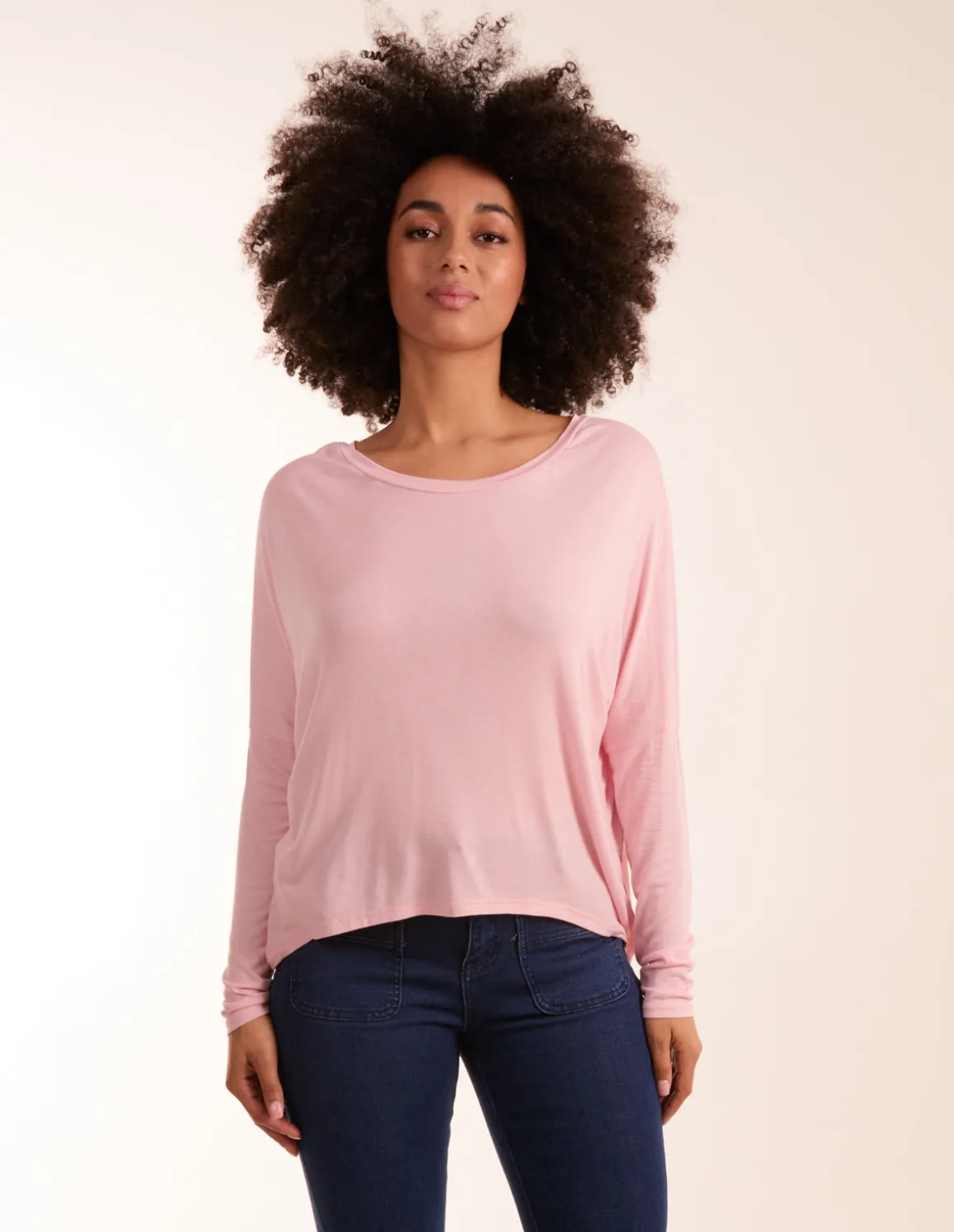 Batwing High Low Top