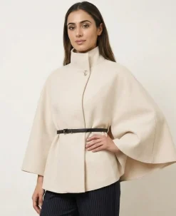 Belted Cape Coat