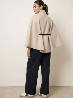 Belted Cape Coat