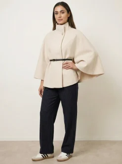 Belted Cape Coat