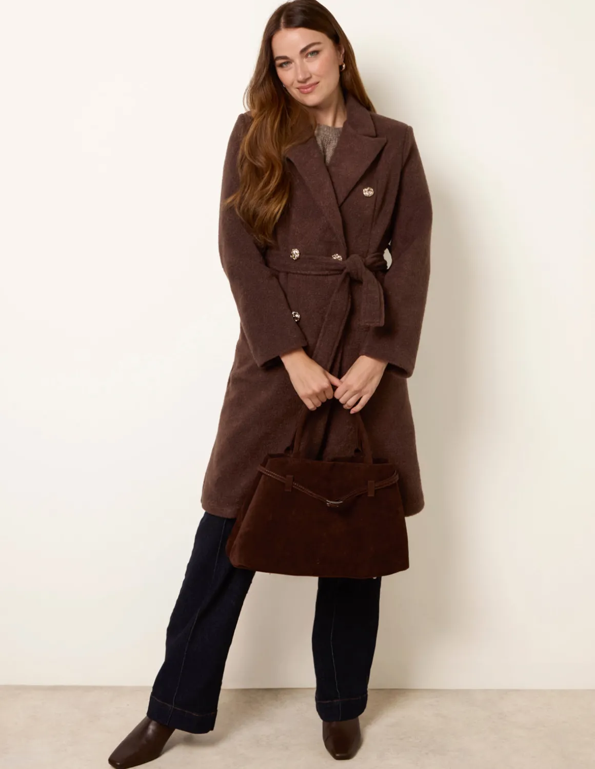 Belted Long Coat
