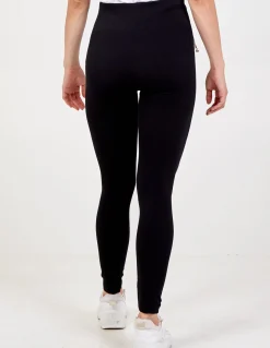 Black Slim Fit Trousers With Zips