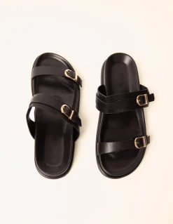 Buckled Strap Sandals