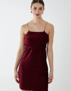 Chain Strap Mini Dress
