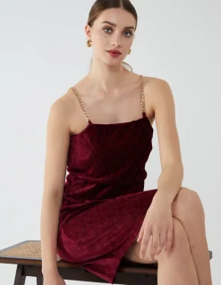 Chain Strap Mini Dress