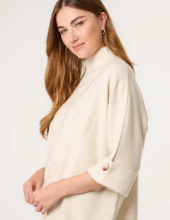 Circle Rhinestone Jumper