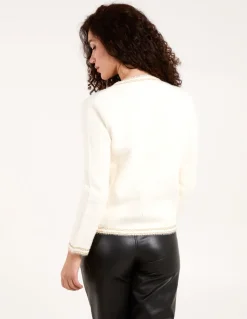 Classic Boucle Button Detail Jacket