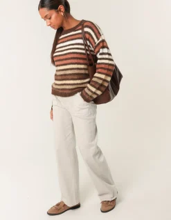 Colourful Jumper With Stripes