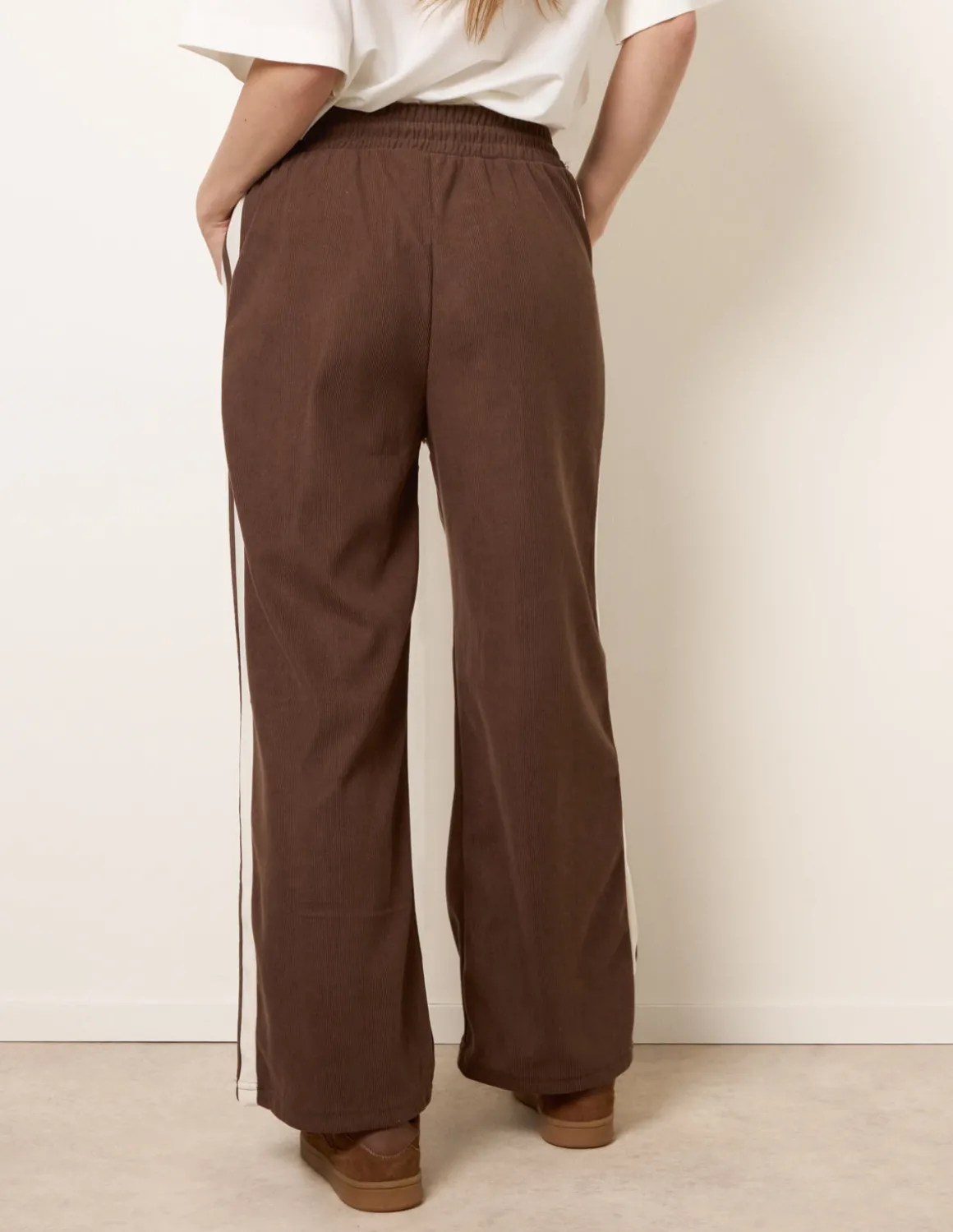 Corduroy Side Stripes Trousers