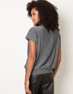 Cowl Neck Draped Top