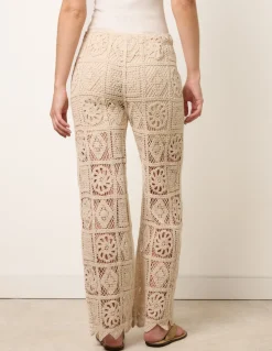 Crochet Flared Trousers