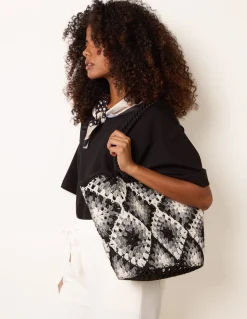 Crochet Simple Tote Bag
