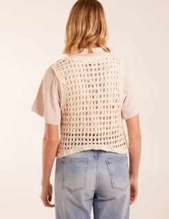 Crochet Sleeveless Cardigan