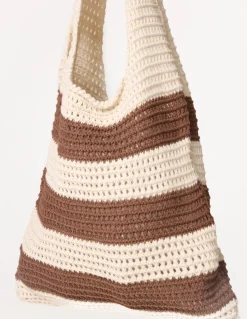 Crochet Stripe Bag
