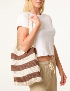 Crochet Stripe Bag