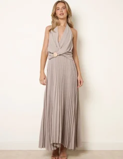 Cross Front Halter Dress