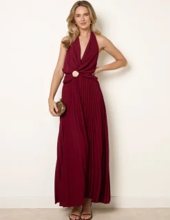 Cross Front Halter Dress