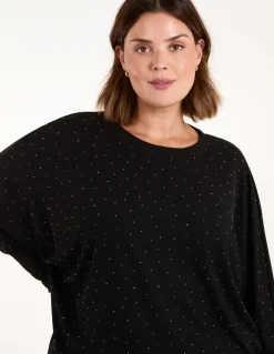 Curve Diamante Batwing Top