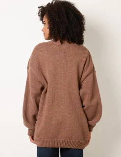 Daisy Large Flower Cardigan