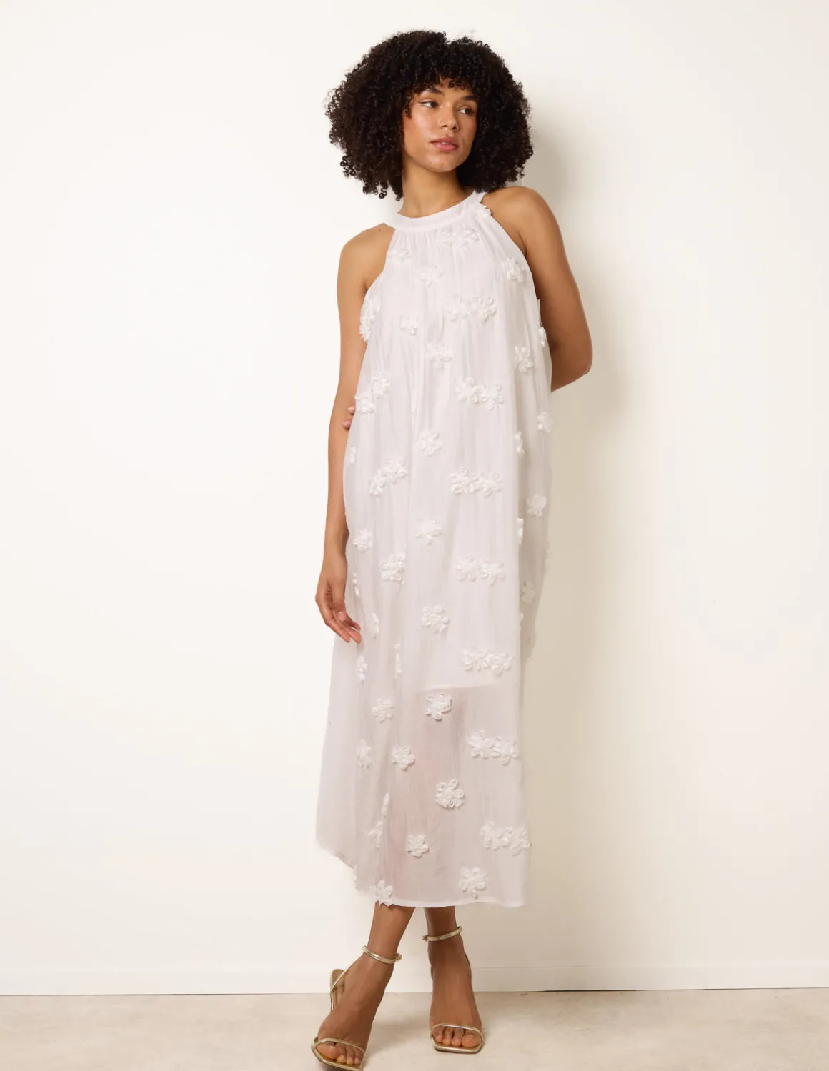 3D Floral Dress
