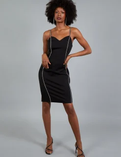 Diamante Detail Bodycon Dress