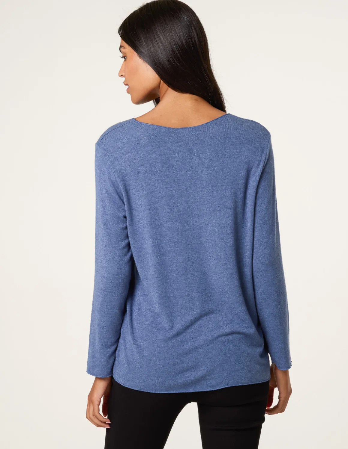 Diamante Star Long Sleeve Jumper