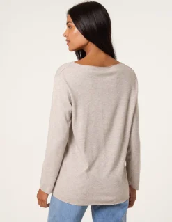 Diamante Star Long Sleeve Jumper