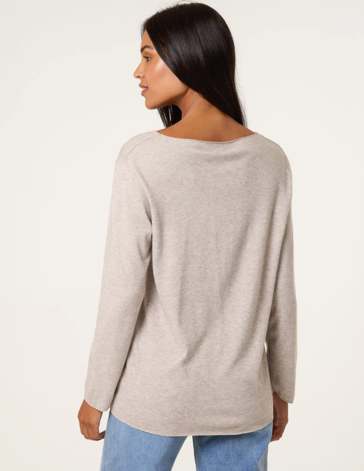 Diamante Star Long Sleeve Jumper