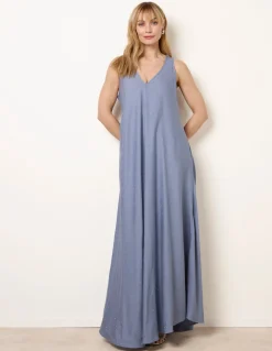 Diamante V Neck Dress