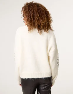 Diamond Sequin Jumper