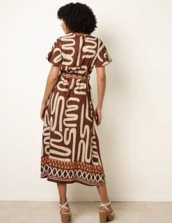 Dress With Abstract Print