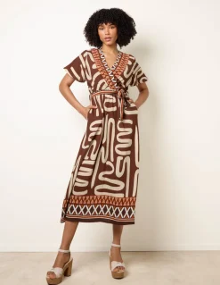Dress With Abstract Print