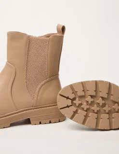 Elasticated Side Ankle Boots