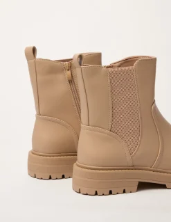 Elasticated Side Ankle Boots