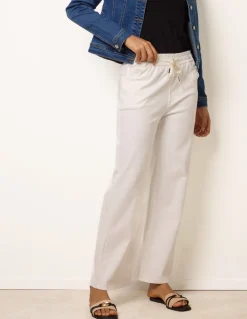 Elasticated Trousers With Tie