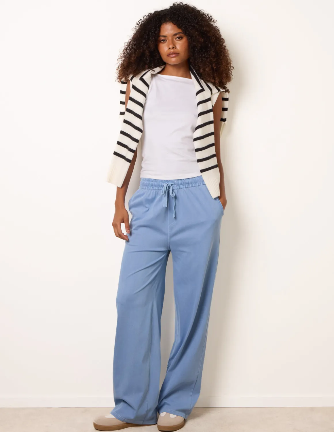 Elastic Waist Trousers