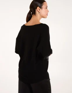 Embellished Bows Knitted Jumper