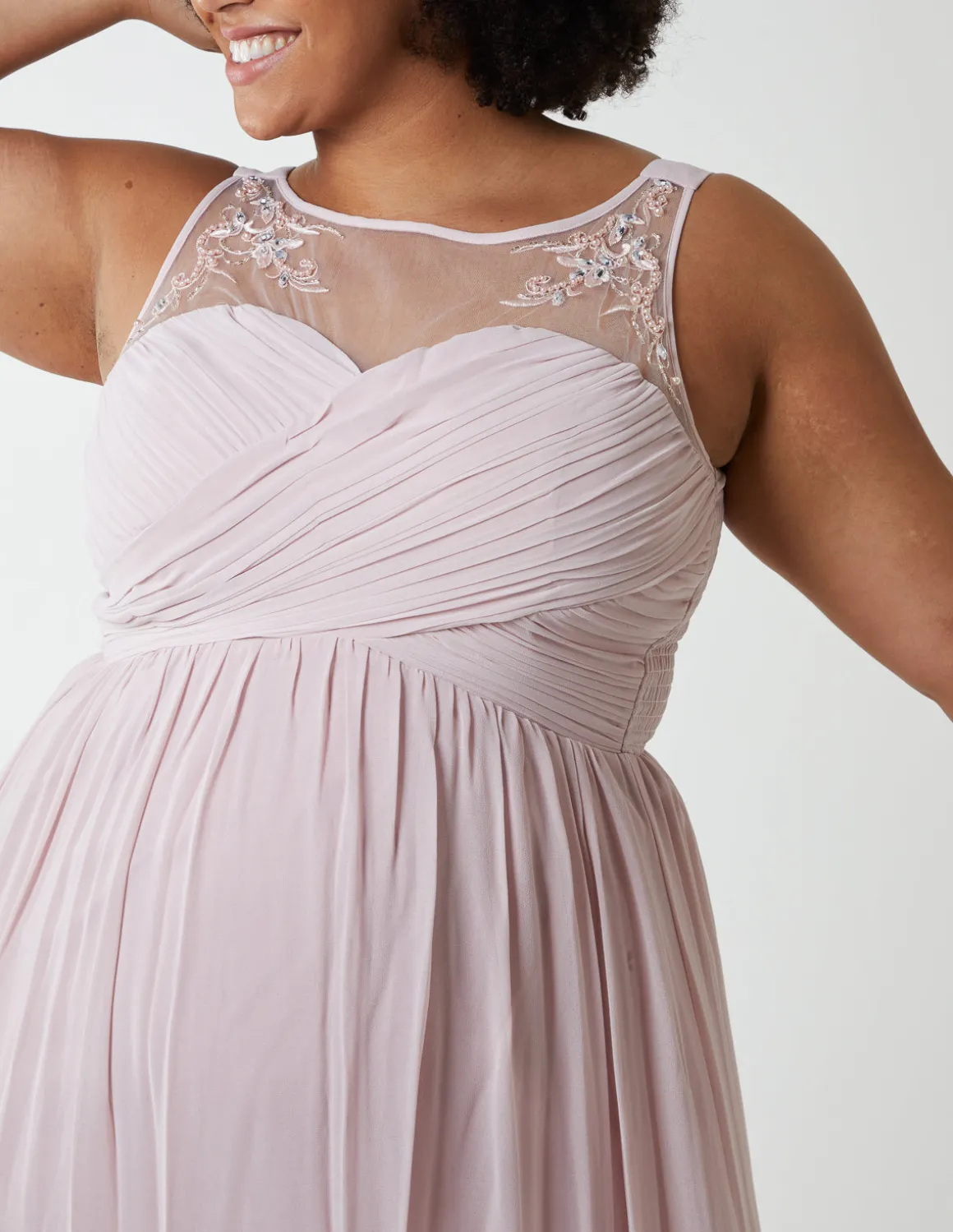 Embellished Maxi Dress