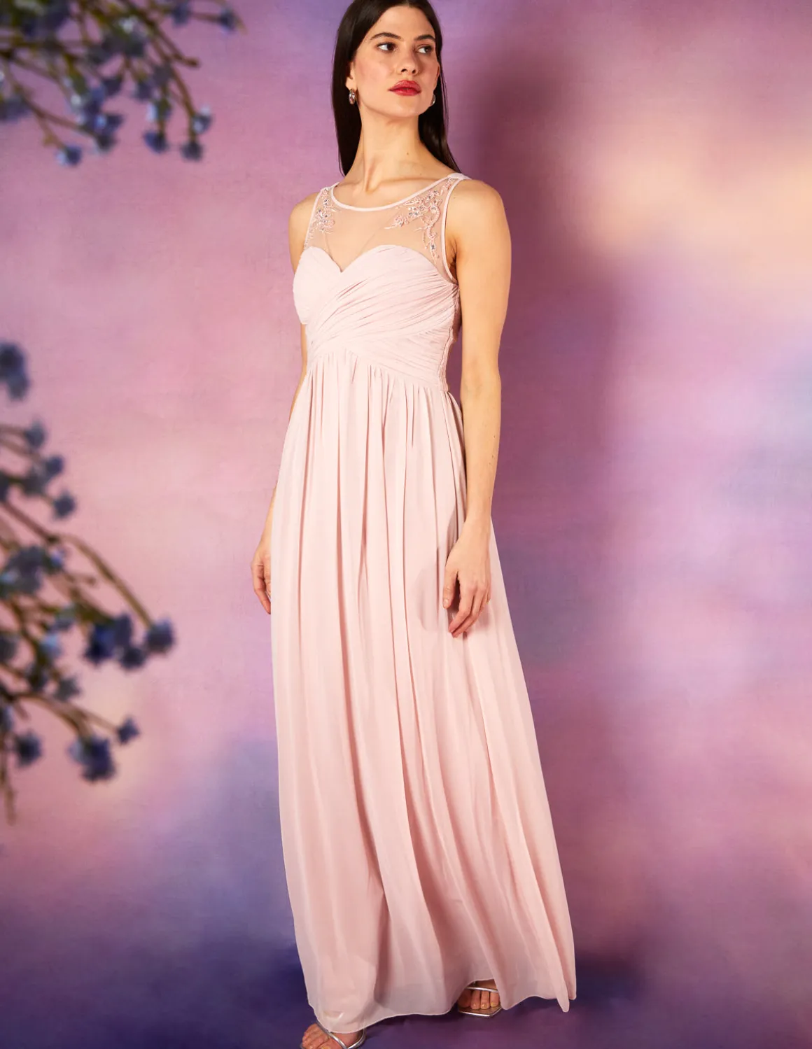 Embellished Maxi Dress