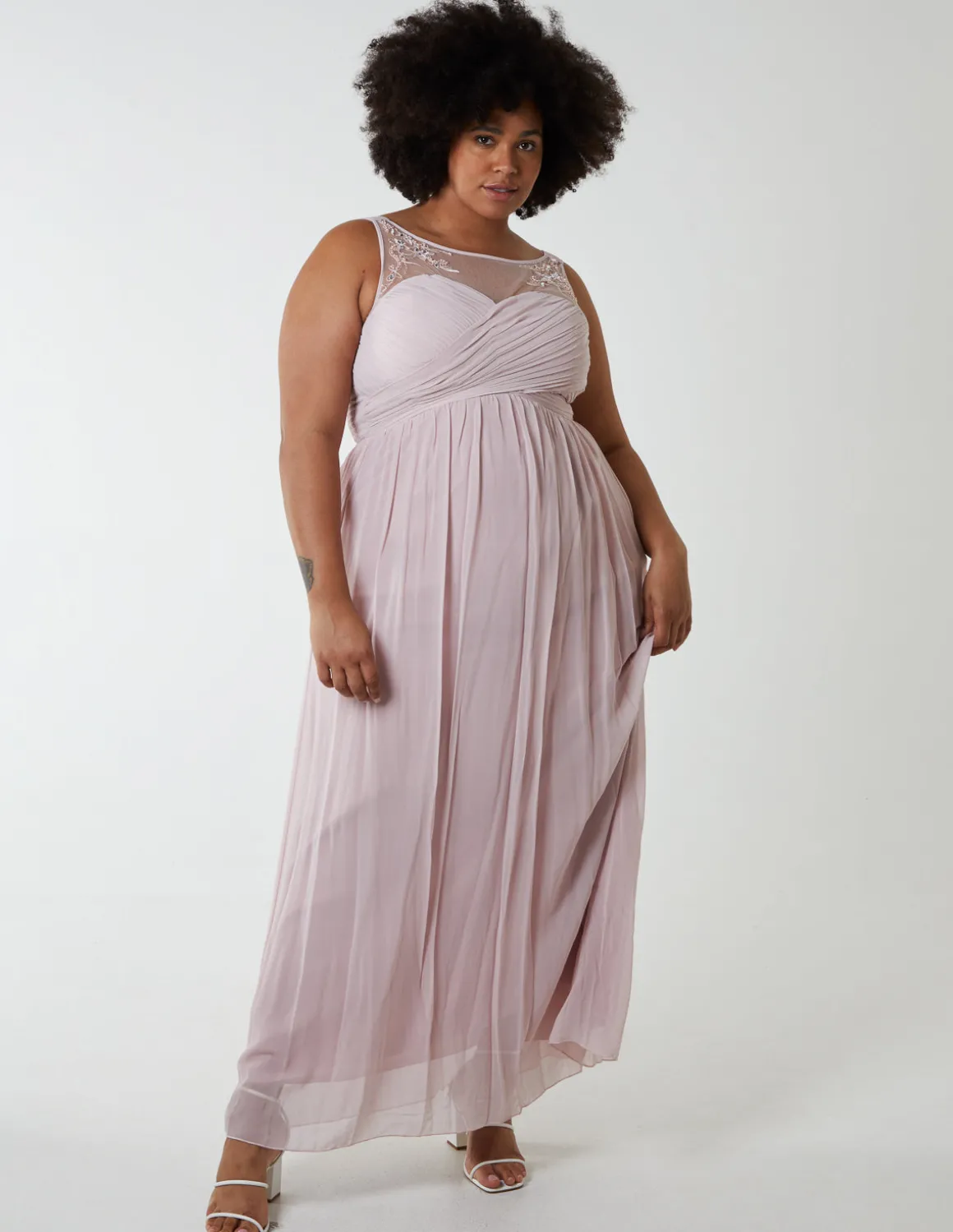 Embellished Maxi Dress