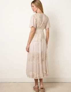 Embellished Midi Dress