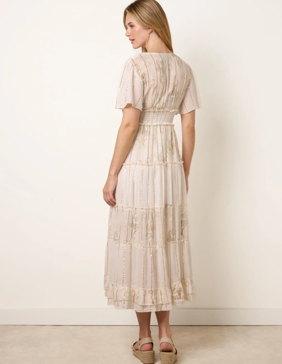 Embellished Midi Dress