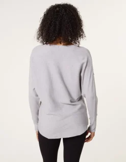 Embroidered Long Sleeve Jumper