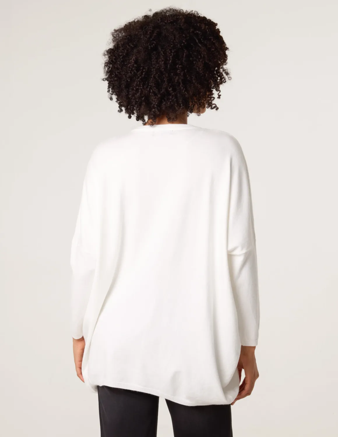 Embroidered Round Neck Jumper